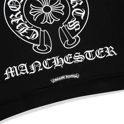 Chrome Hearts Manchester Exclusive Horse Shoe Zip-Up Black Hoodie