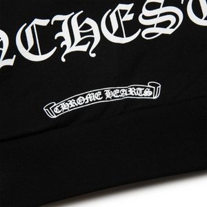 Chrome Hearts Manchester Exclusive Horse Shoe Zip-Up Black Hoodie