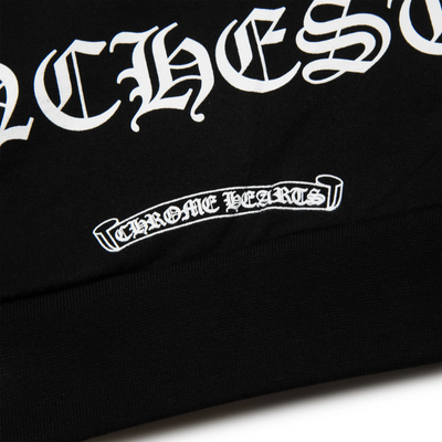 Chrome Hearts Manchester Exclusive Horse Shoe Zip-Up Black Hoodie