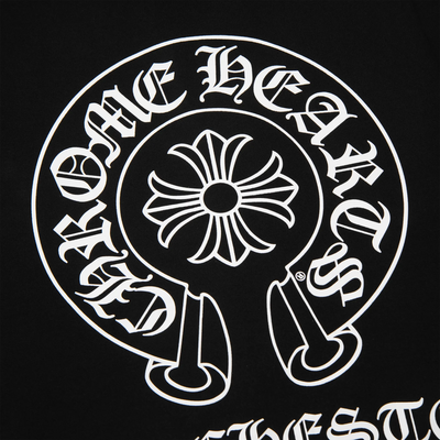 Chrome Hearts Manchester Exclusive Horse Shoe Zip-Up Black Hoodie