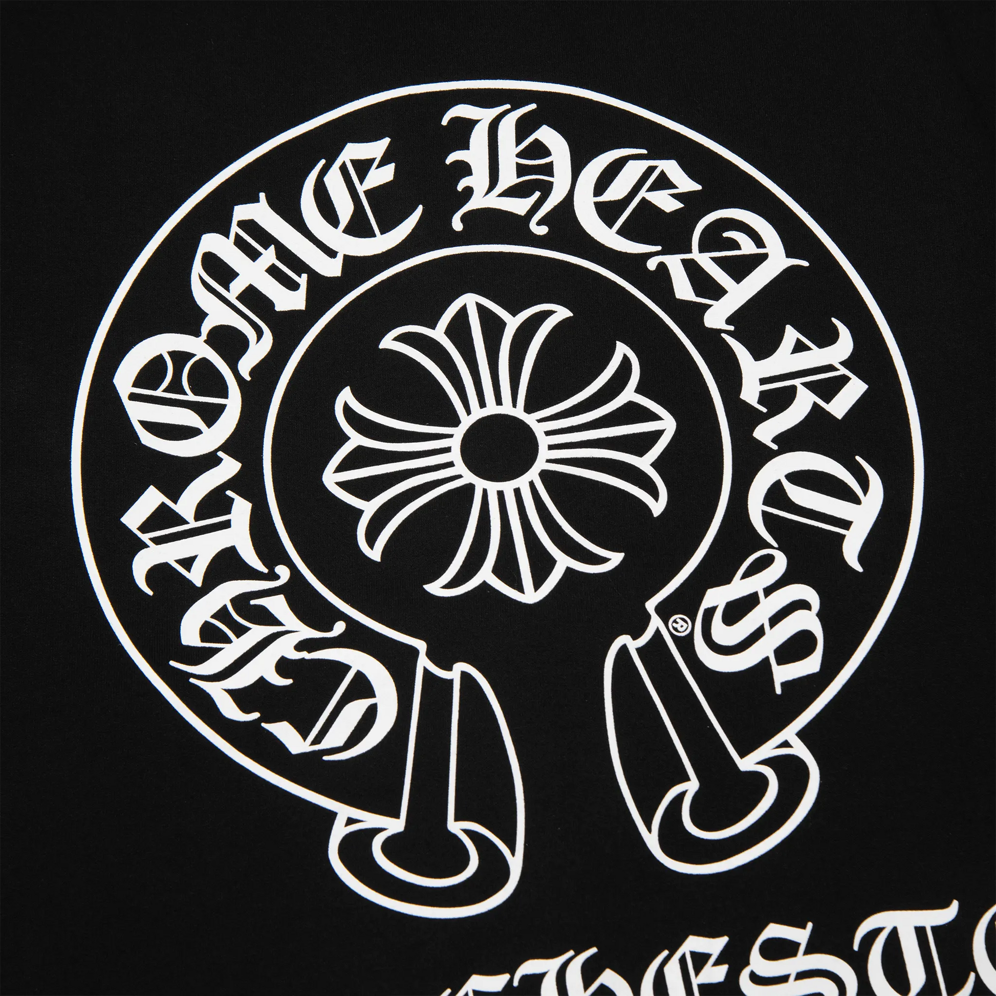 Chrome Hearts Manchester Exclusive Horse Shoe Zip-Up Black Hoodie