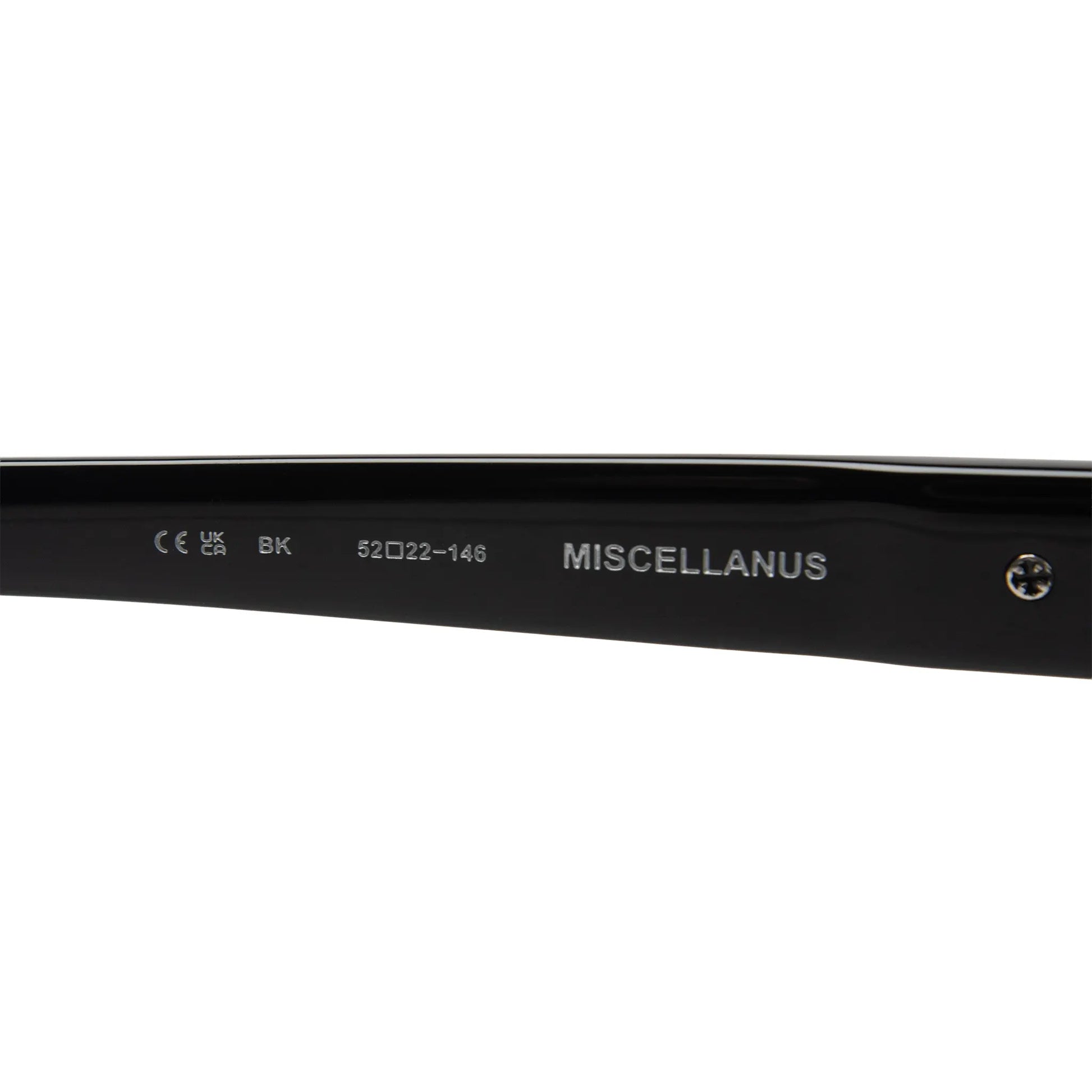 Chrome Hearts Miscellanus Black Dark Grey Sunglasses