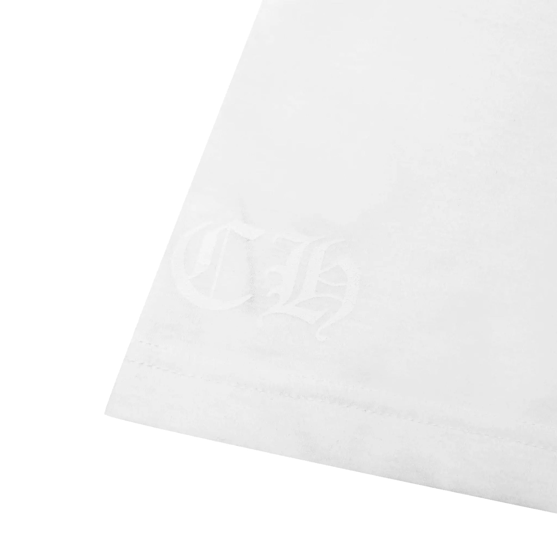 Chrome Hearts 1988 Neck Logo L/S White Black T Shirt