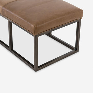Kabina Leather Bench