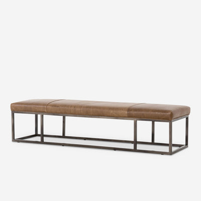 Kabina Leather Bench
