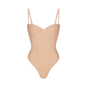 Skims Body Underwire Thong Bodysuit Clay