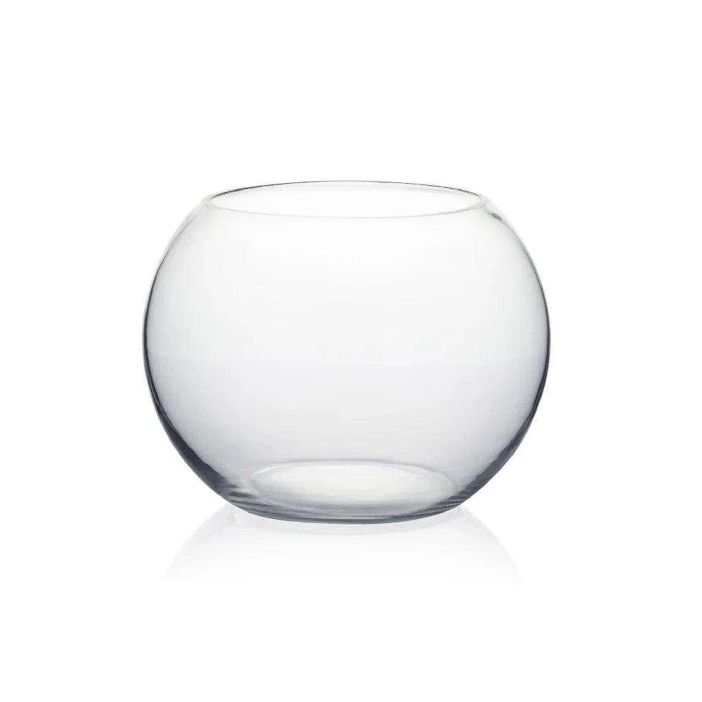 Thick Glass Bubble Ball Flower Vase