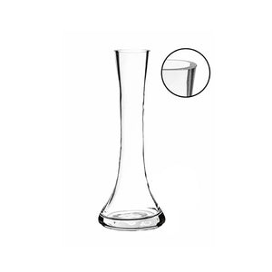 Clear Glass Round Bud Vase
