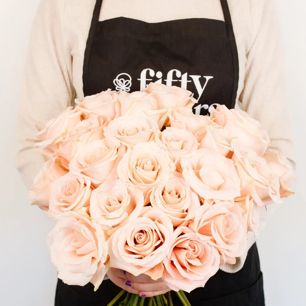 Pink Peach Elegant Roses