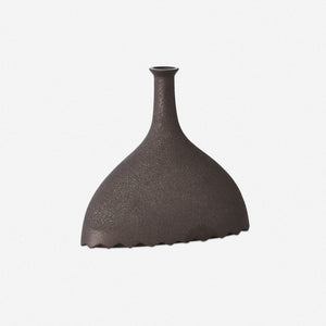 Noelle Geometric Decorative Vase, Black by Lemieux et Cie