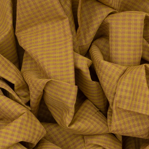 Beige Handloom Chirala Silk Cotton Saree With Checks-Beige