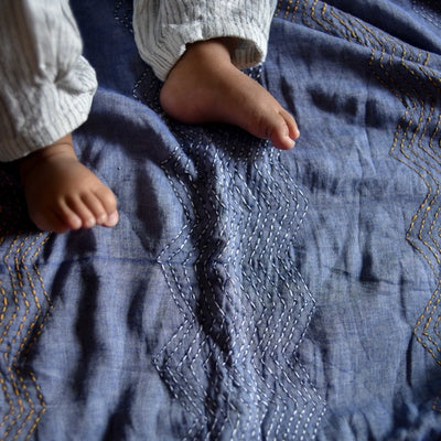 Clouds of Chevron (Quilt)