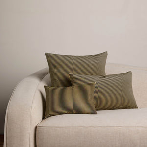Striped Velvet Pillow by Sarah Sherman Samuel