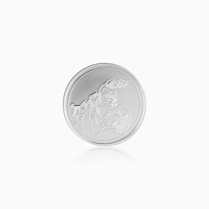 999 Silver Radha Krishna Coin- 20g