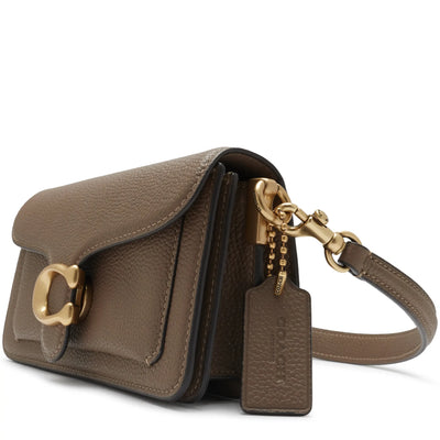 Coach Tabby 20 Dark Stone Shoulder Bag