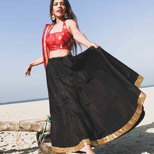 Coal mole Skirt