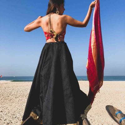 Coal mole Skirt