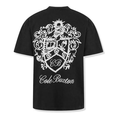 Cole Buxton Collegiate Black T Shirt