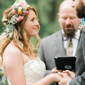 Colorful Boho Montana Wedding