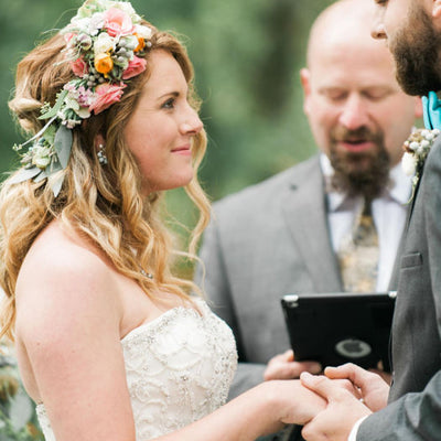 Colorful Boho Montana Wedding