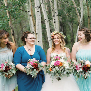 Colorful Boho Montana Wedding