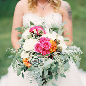 Colorful Boho Montana Wedding