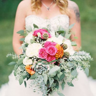 Colorful Boho Montana Wedding
