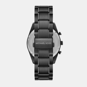 Accelerator Warren Men Quartz Black Dial Chronograph Stainless Steel Watch MK9113