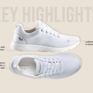 Comfort Stroll Sneakers : White