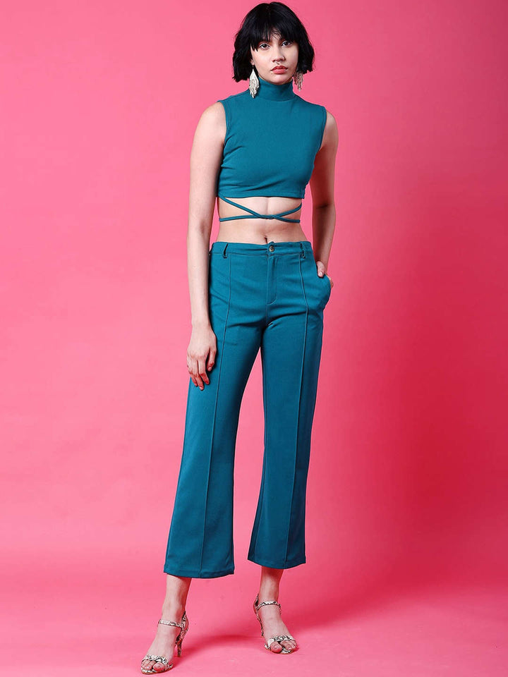 Women Tie Up Co-Ord Set