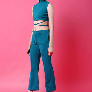 Women Tie Up Co-Ord Set