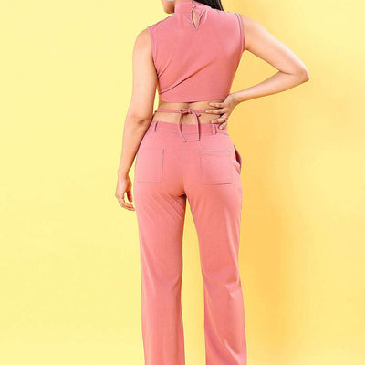 Women Tie Up Co-Ord Set