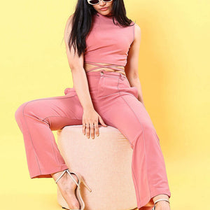 Women Tie Up Co-Ord Set