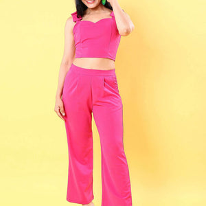 Women Tie Up Co-Ord Set