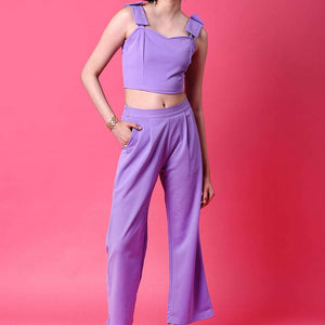 Women Tie Up Co-Ord Set