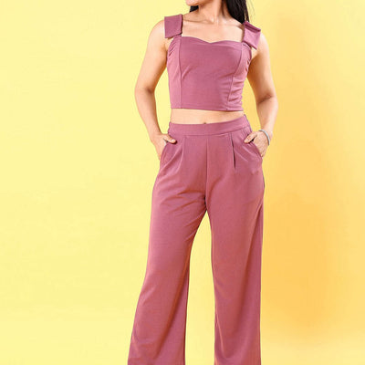 Women Tie Up Co-Ord Set