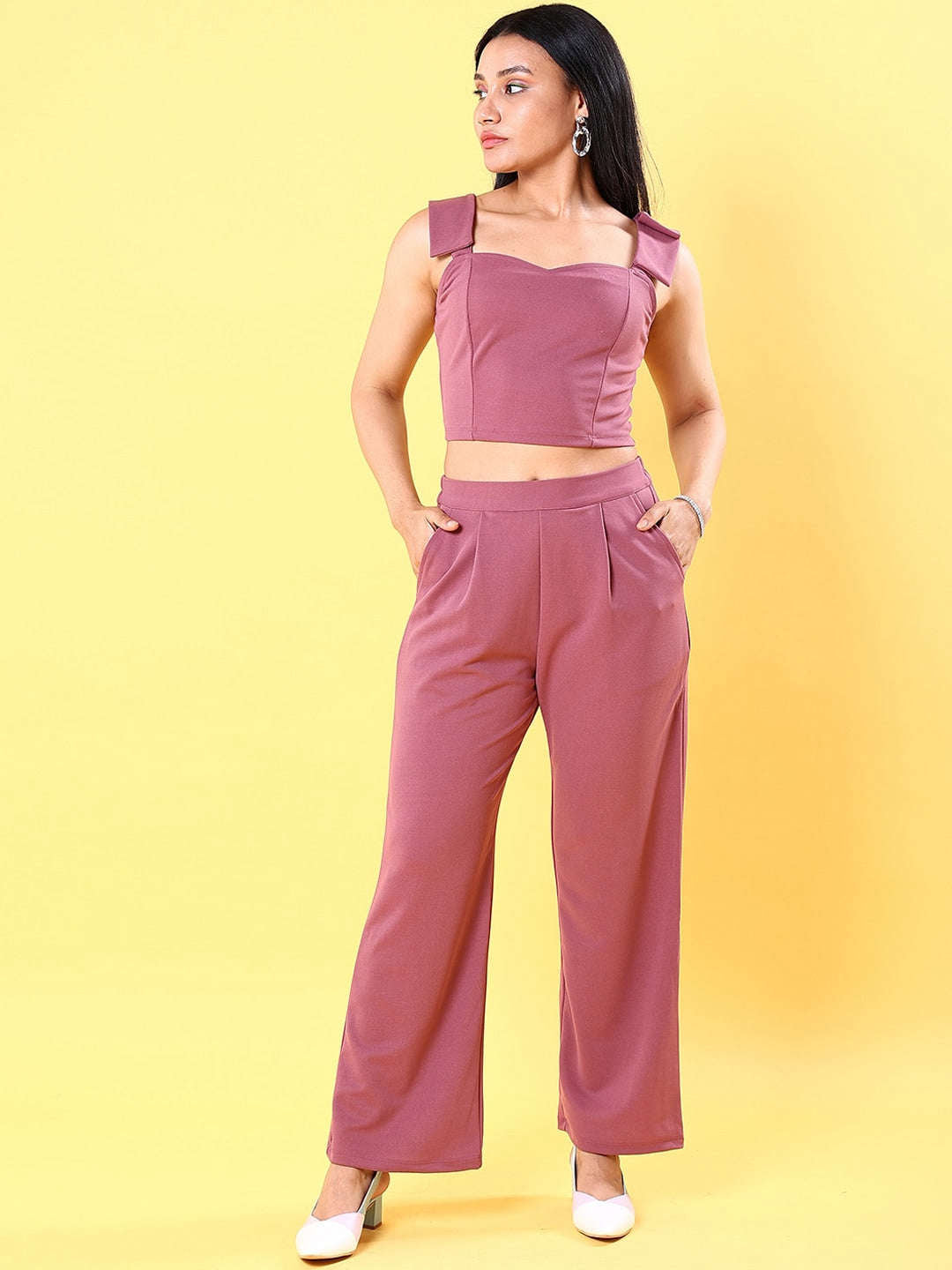 Women Tie Up Co-Ord Set