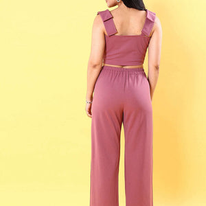 Women Tie Up Co-Ord Set