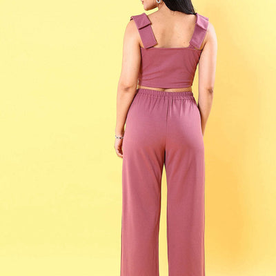 Women Tie Up Co-Ord Set