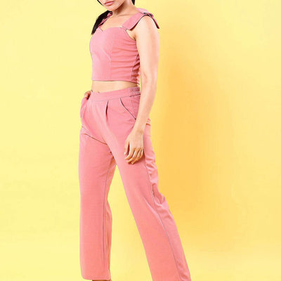 Women Tie Up Co-Ord Set