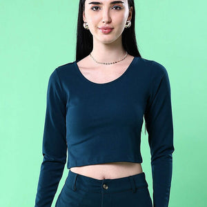 Women Top With Cris Cross Back