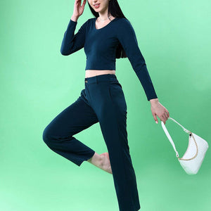 Women Top With Cris Cross Back