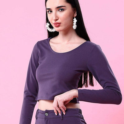 Women Top With Cris Cross Back