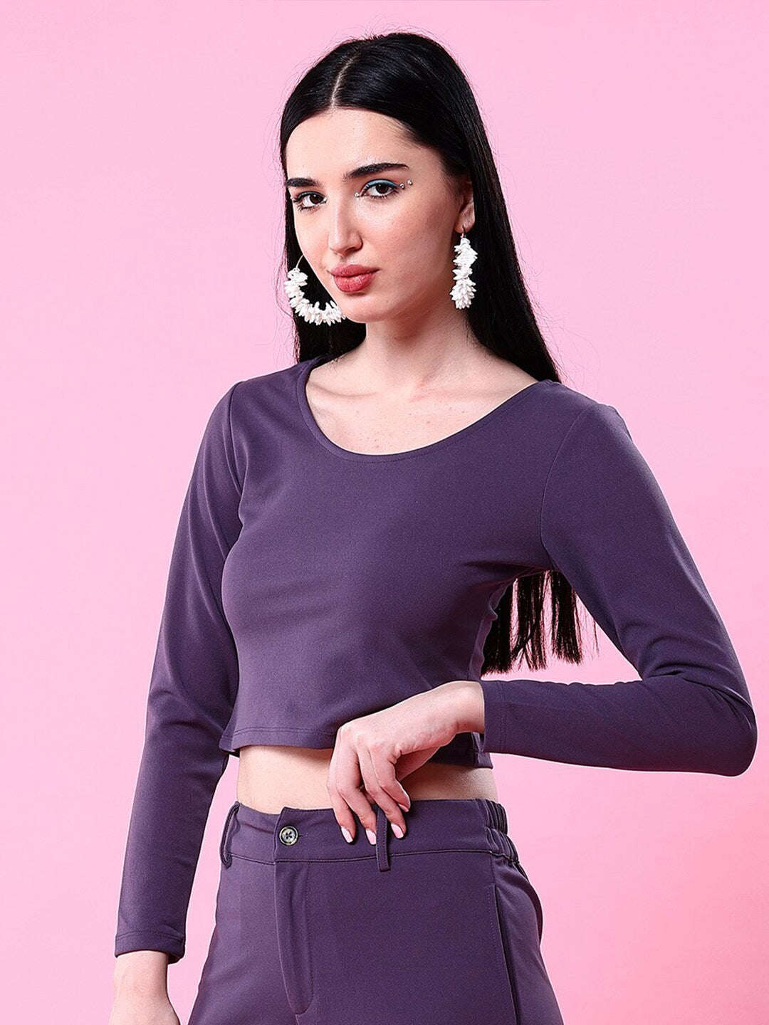 Women Top With Cris Cross Back