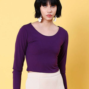 Women Top With Cris Cross Back