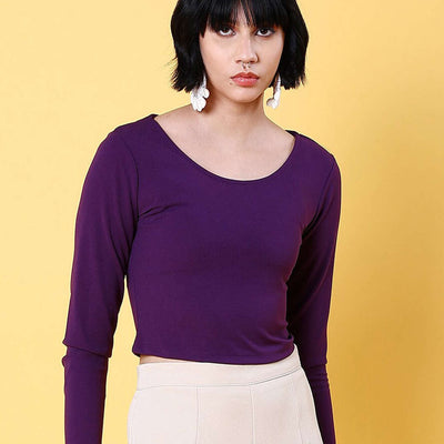 Women Top With Cris Cross Back