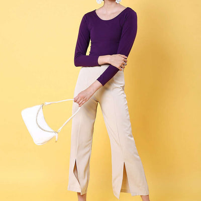 Women Top With Cris Cross Back