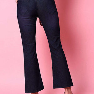 Women Tinted Bootcut Denim Jeans