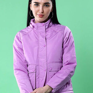 Women Winter Crop Jacket