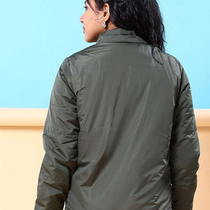 Women Winter Crop Jacket